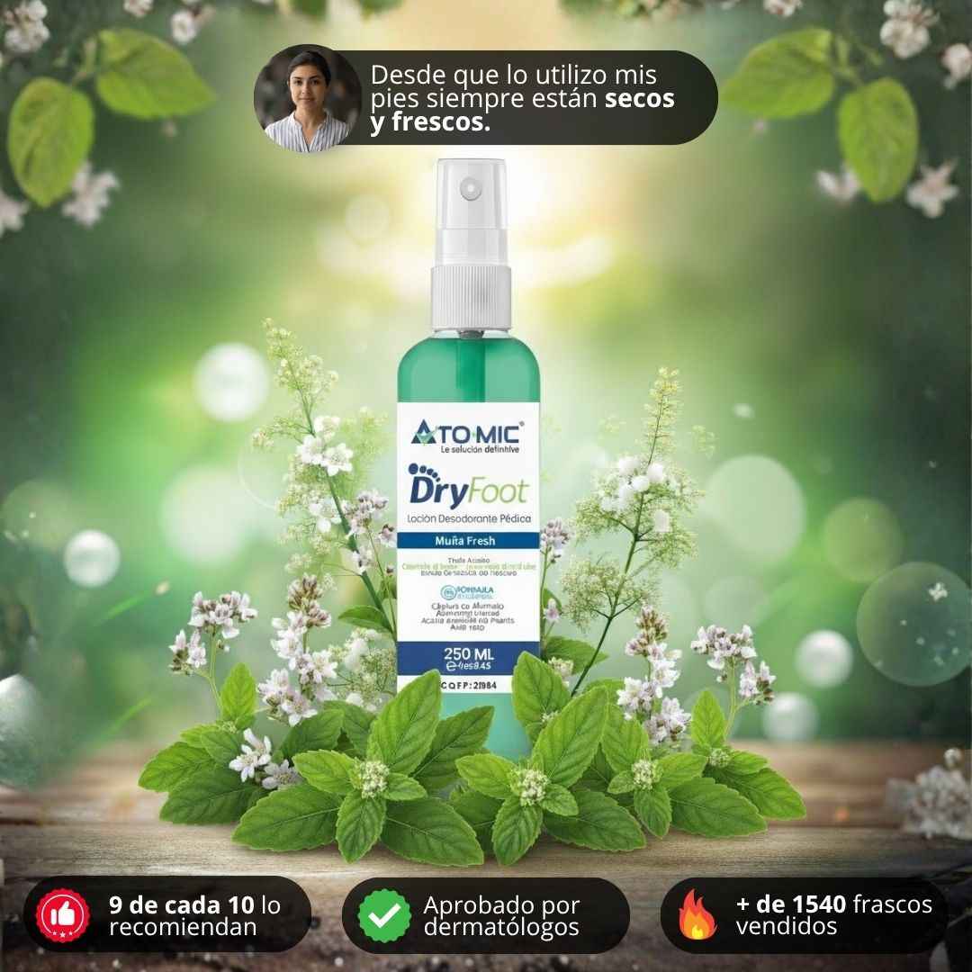DRY FOOT de atomic – spray