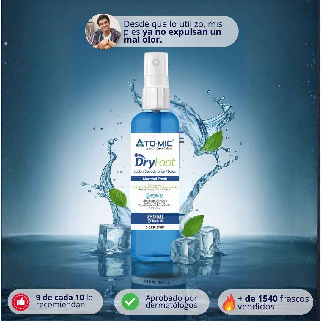 DRY FOOT de atomic – spray