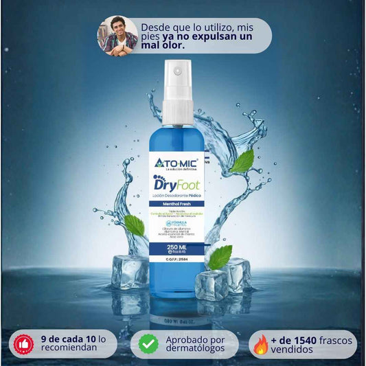 DRY FOOT de atomic – spray