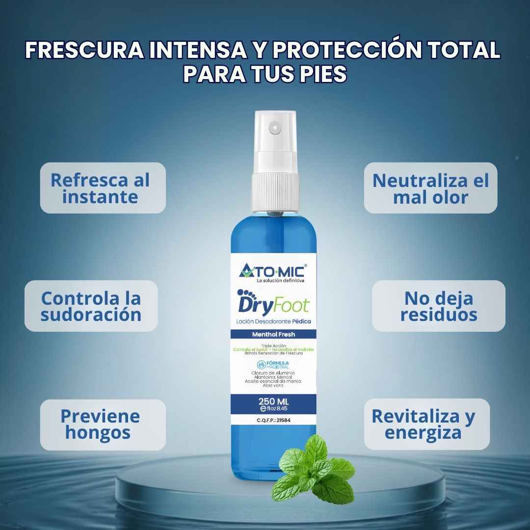 DRY FOOT de atomic – spray