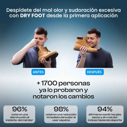 DRY FOOT de atomic – spray