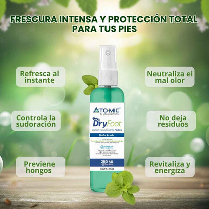 DRY FOOT de atomic – spray